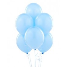Balloons latex sky blue x10
